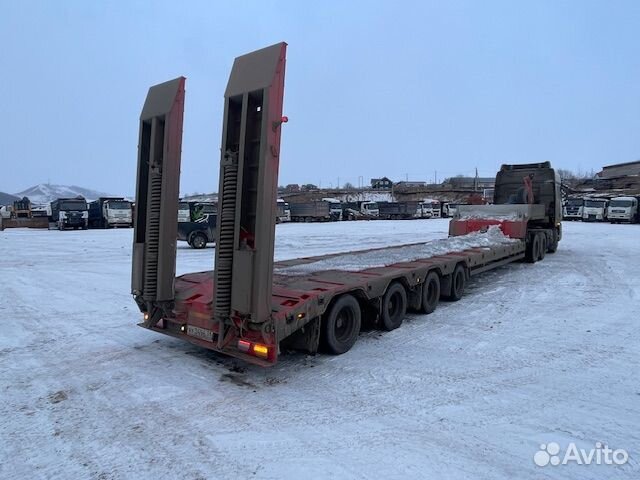 Полуприцеп трал (тяжеловоз) САВ 93183RE5, 2024