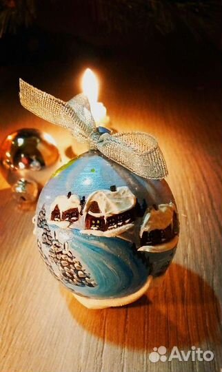 Ёлочные игрушки ручной работы