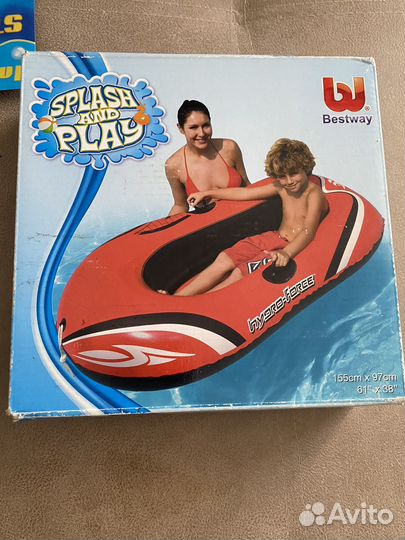 Детскте надувные шары лодки