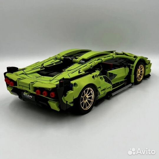 Конструктор Lamborghini Sian FKP 37 Зеленый