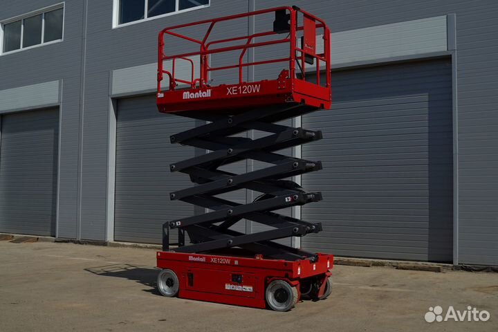 Ножничный электрический подъемник Mantall XE-120W