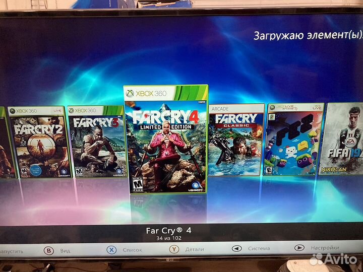 Xbox 360 slim freeboot 500gb 100игр kinect