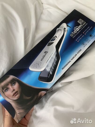Паровой выпрямитель для волос Steam plus