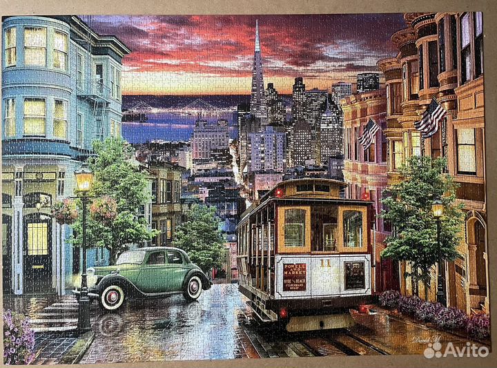 Картина пазл в сборе Сан-Франциско