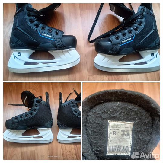 Коньки, клюшки