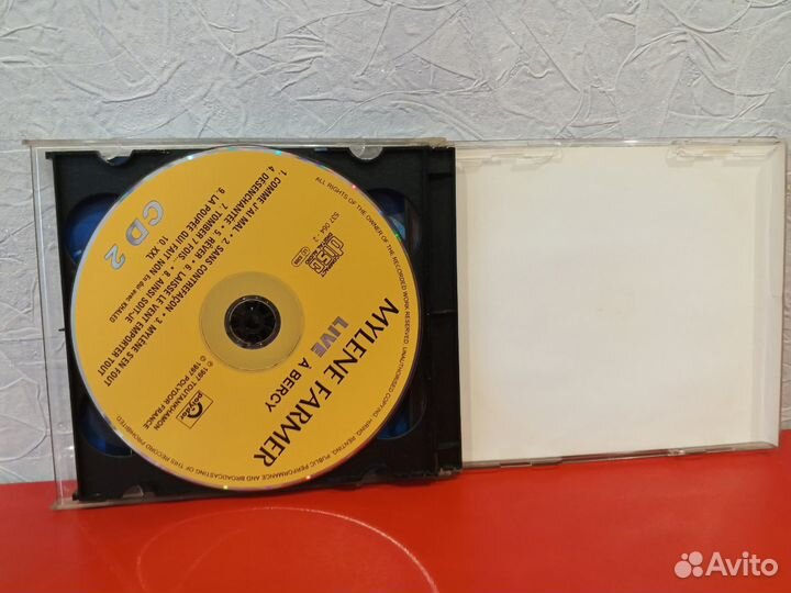 CD-диск, 2 диска. mylene farmer 