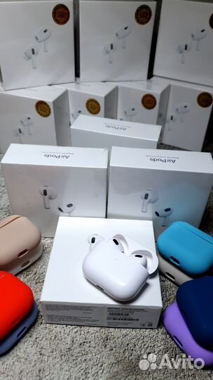 AirPods 3(2024) гарантия+ чехол