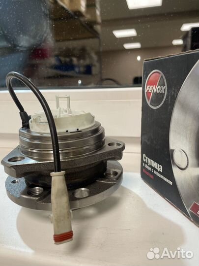 Ступица с подшипником передняя (4 отверстия) opel