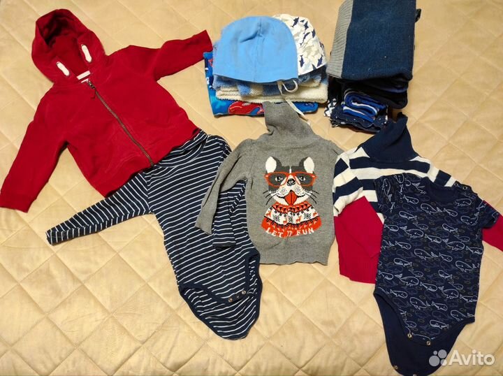 Вещи пакетом на мальчика 80-92