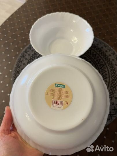 Чайник заварочный и салатники