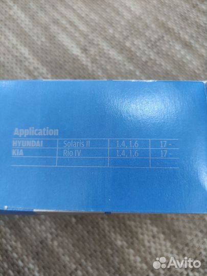 Воздушный фильтр kia rio 4