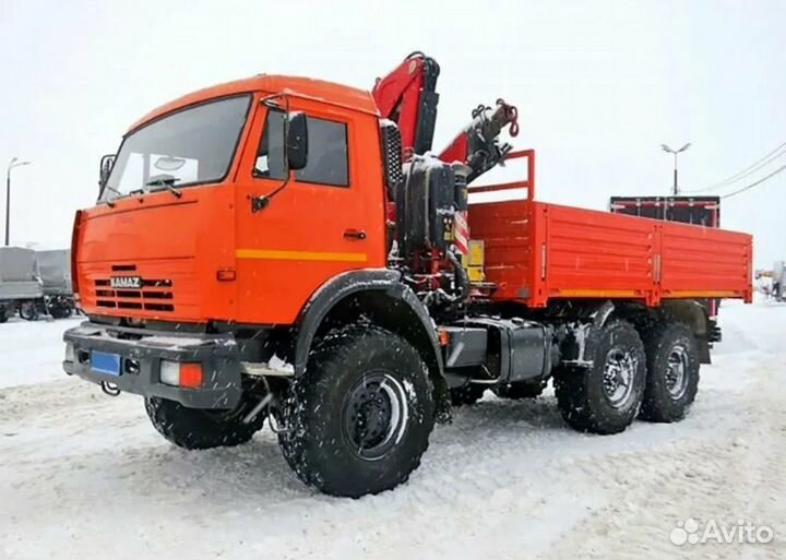 КАМАЗ 43118 с КМУ, 2010