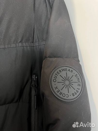 Пуховик зимний мужской удлиненный Bershka