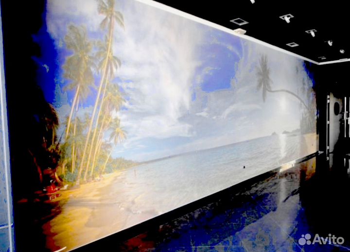 Экраны из стекла с фотопечатью