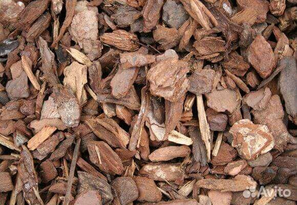 Кора сосны, мульча