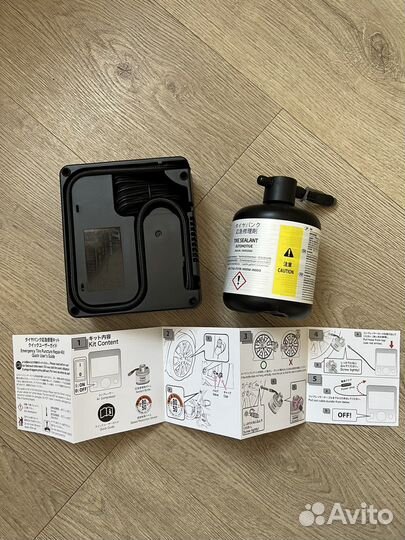 Оригинальный компрессор для подкачки шин Toyota