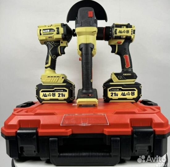 Набор Аккумуляторного инструмента 3 в 1