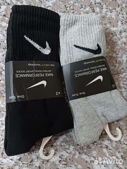 Носки Nike, Adidas