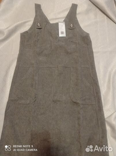 Сарафан женский вельветовый размер 48