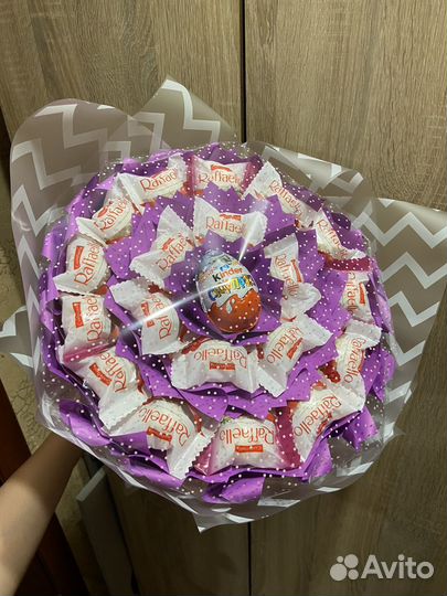 Сладкие букеты из конфет