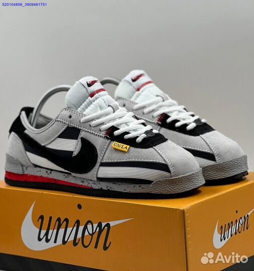 Кроссовки Nike Cortez Union Grey (Арт.23401)