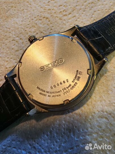 Часы Seiko solar titanium