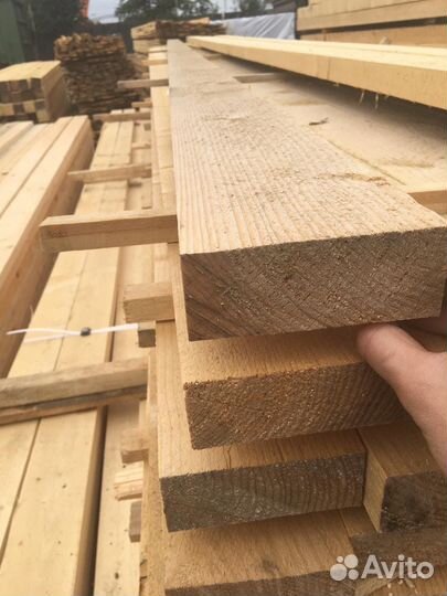 Доска хвоя сухая строганная категории ав