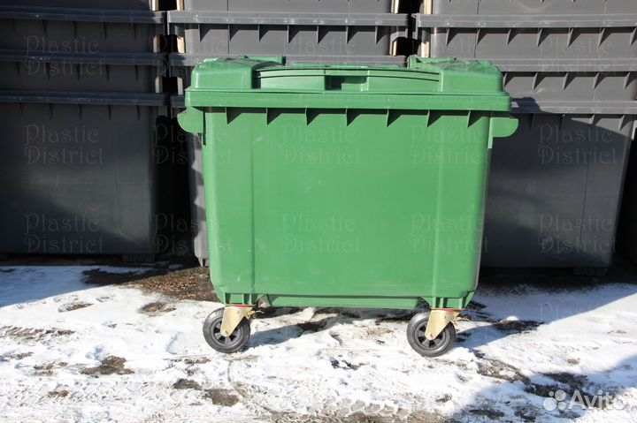 Мусорный бак 660л Ч6443