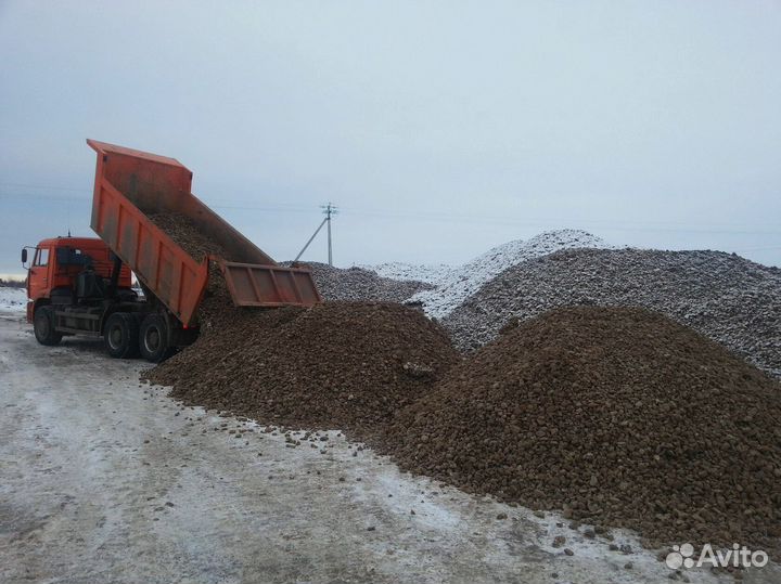 Песчано-гравийная смесь С доставкой