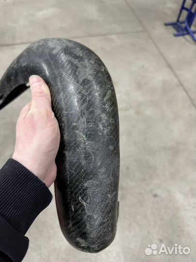 Защита резонатора на ктм exs 150