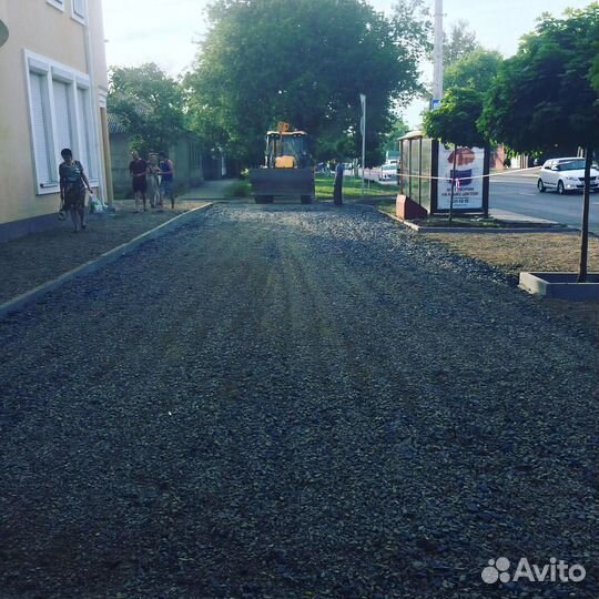 Укладка асфальта / Асфальтирование под ключ