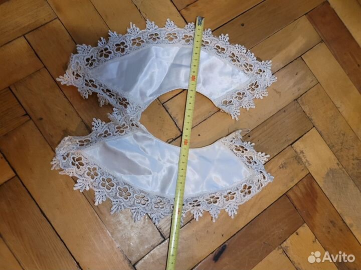 Белый воротник СССР кружевной