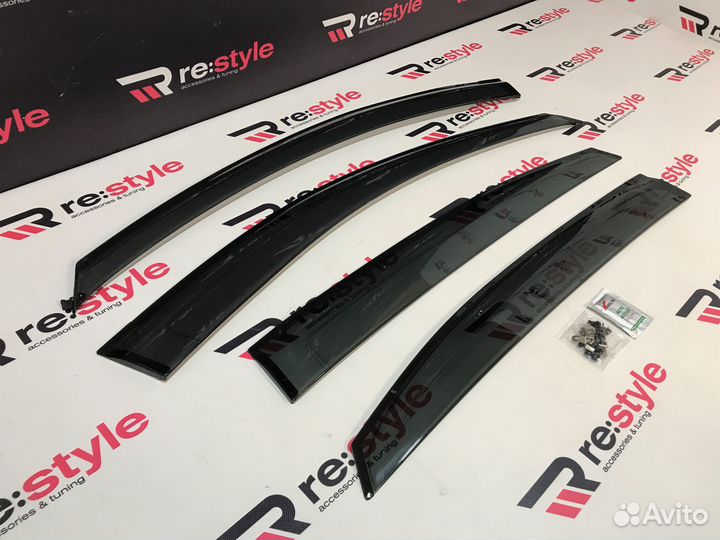 Ветровики Toyota Harrier 60 Kanglong