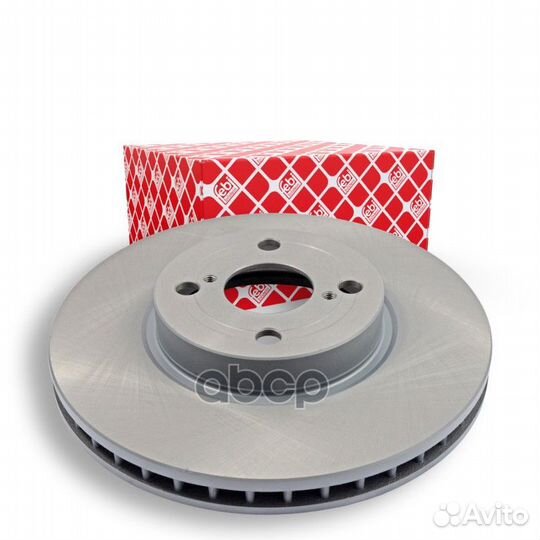 Торм.диск пер.вент.275x25 4 отв. 27235 Febi