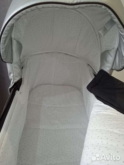 Коляска 2 в 1 эко кожа