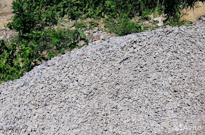 Щебень гравийный