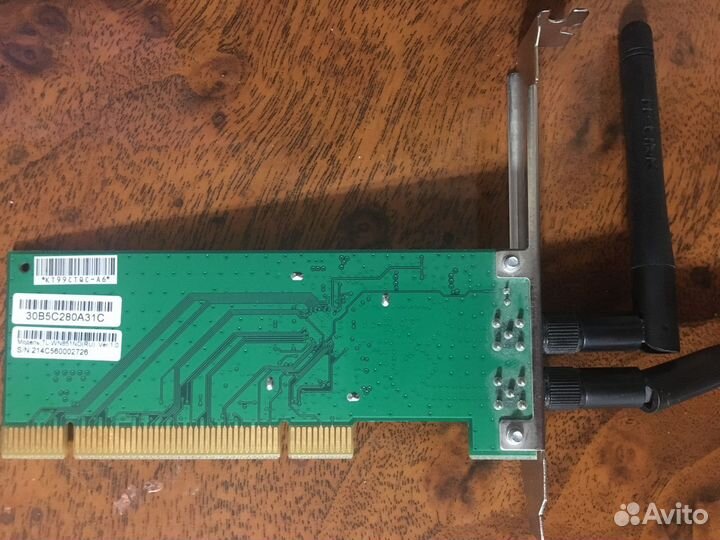 Wi-Fi PCI адаптер TP-link TL-WN851ND для пк