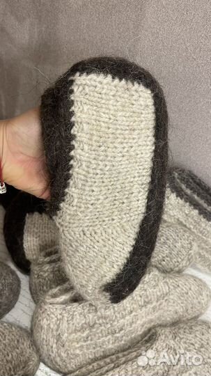 Шерстяные следки из 100 овечьей шерсти