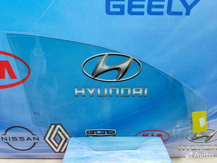 Стекло боковое двери Hyundai solaris 2 Лев