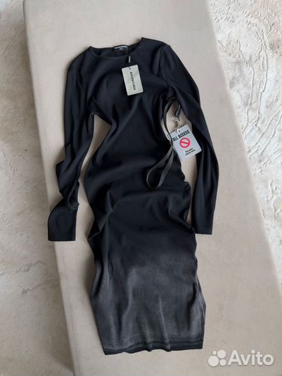 Платье женское черное Balenciaga