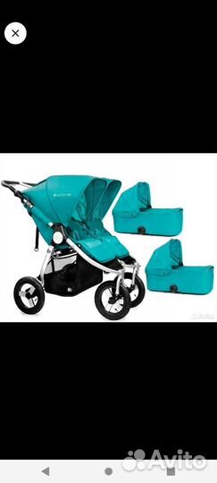 Коляска для двойни bumbleride