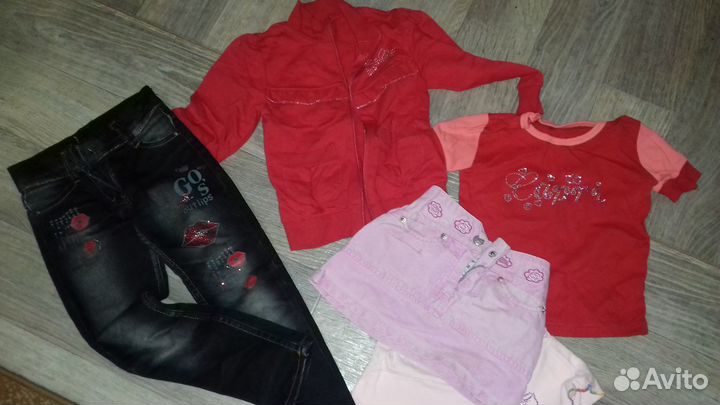 Пакет вещей на девочку