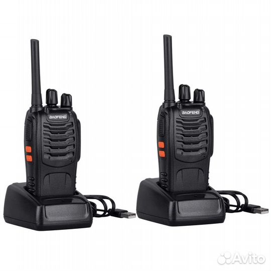 Комплект радиостанций Baofeng BF-888 (рации 2 шт.)