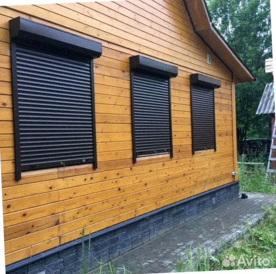 Рольставни, роллеты на окна