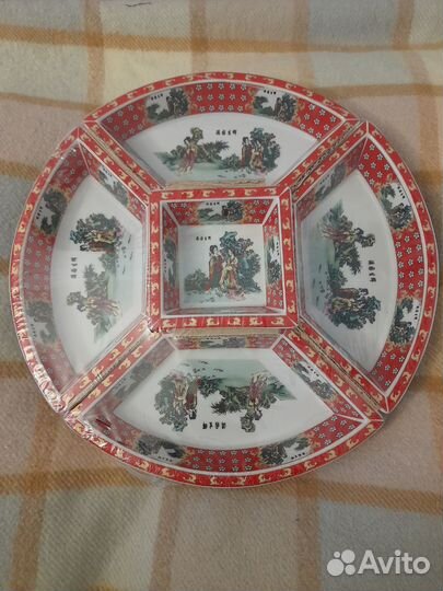 Блюдо 6 PCS revolving candy plate