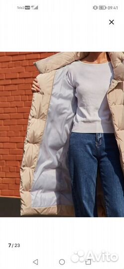 Пуховик женский демисезонный