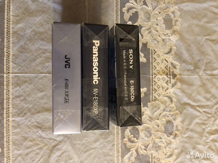 Видеокассеты новые