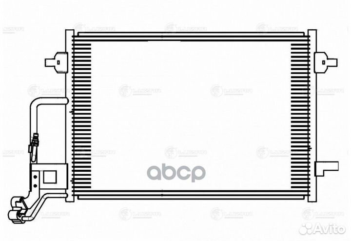 Конденсер VAG passat / superb 1.6-2.8/1.9-2.5 T