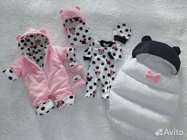 Комплект на выписку зимний