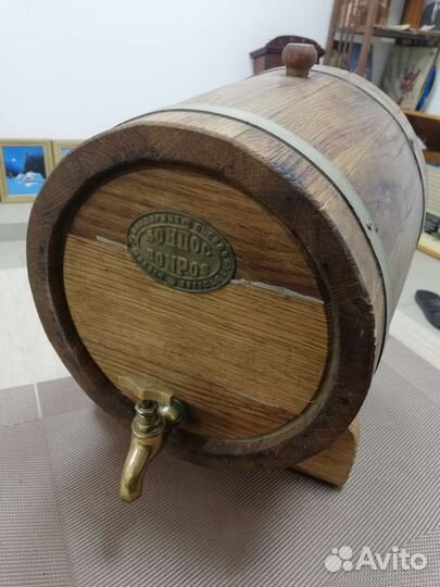Бочонок дубовый 5 литров